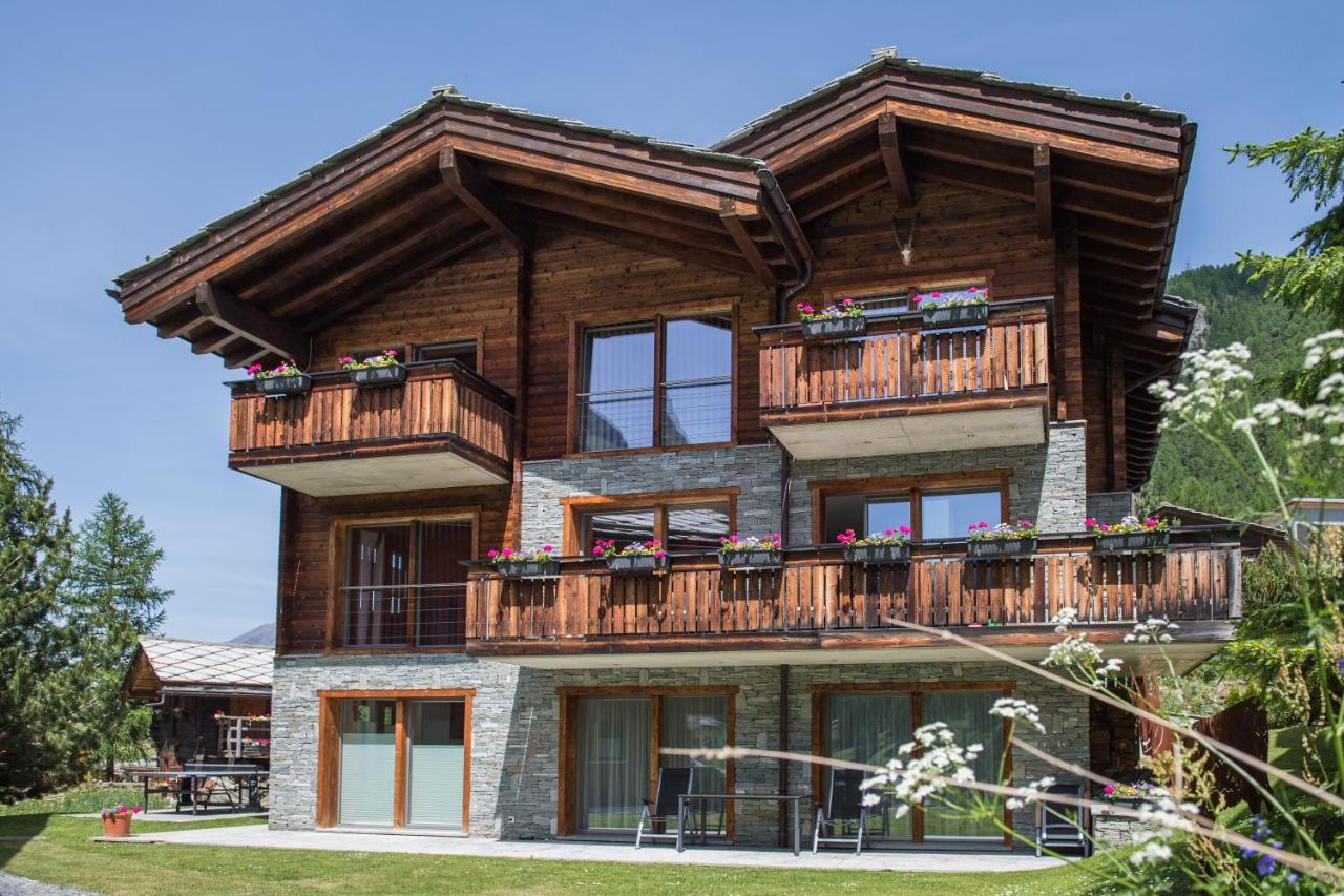 Ferienhaus Casa Luna Zermatt Exteriör bild